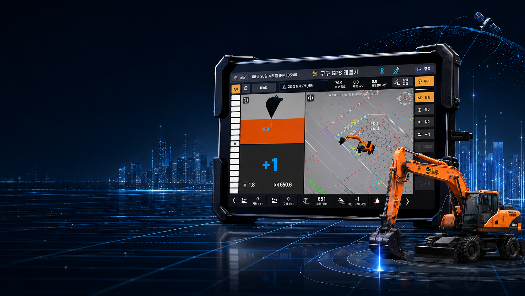 3D GPS Machine Guidance